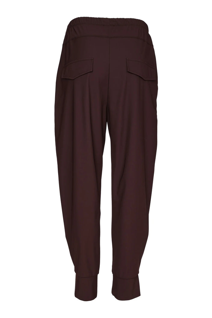 Naya-AW26-Womens-Cuff-Trouser-Choco-NAW26-101-GS-1-at-Kings-Road-Fashions-Leighton-Buzzard-UK