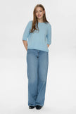 Nümph-Women's-Nucalley-Fine-Knit-Sweater-Airy-Blue-706630-3054-1