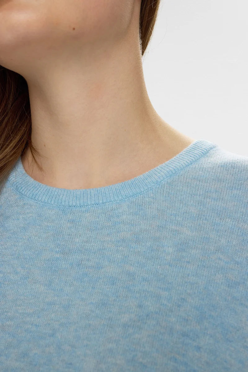 Nümph-Women's-Nucalley-Fine-Knit-Sweater-Airy-Blue-706630-3054-1