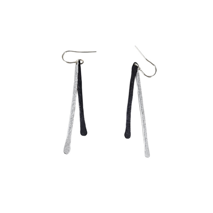 Oana_Millet_Earring-Large_E385-silver-blk