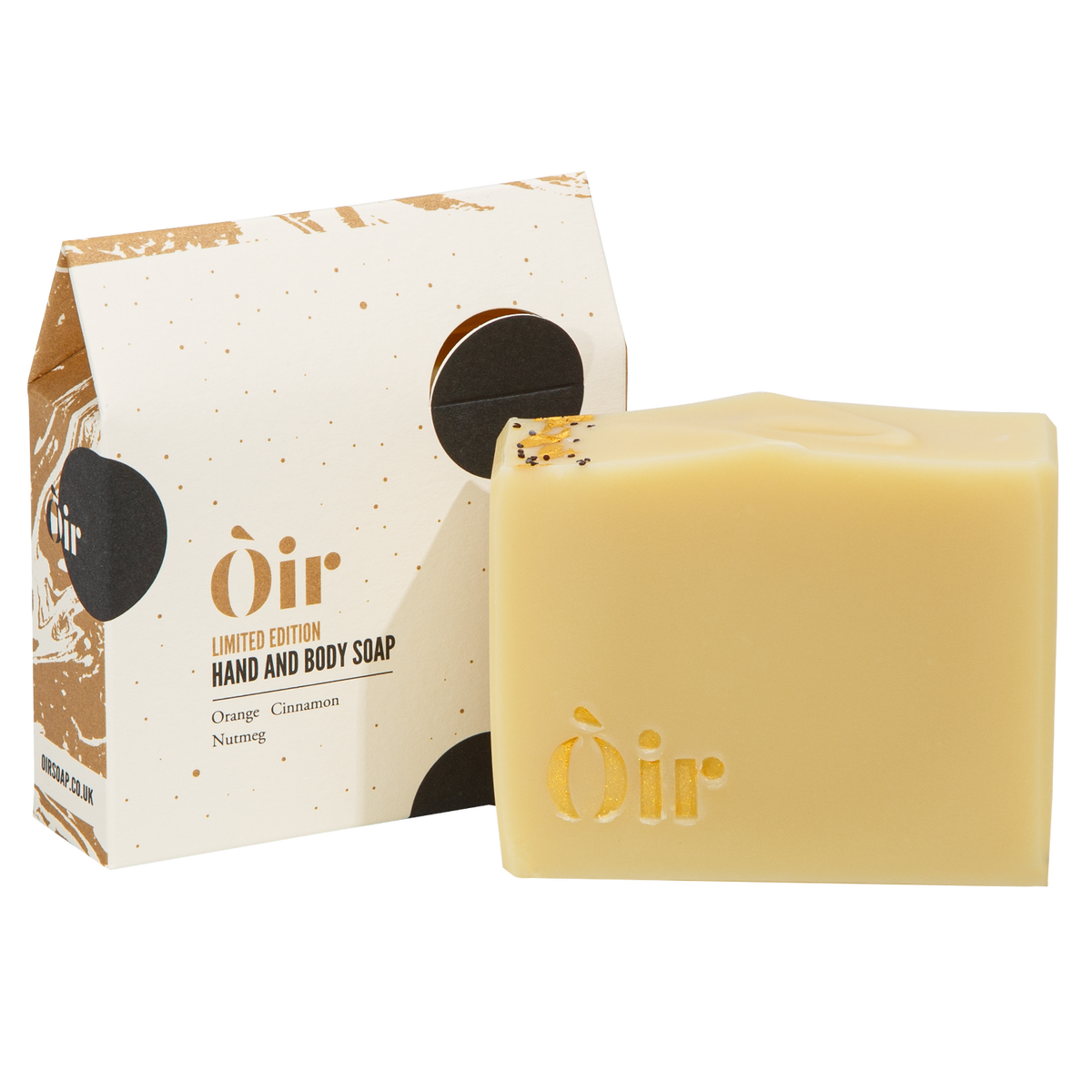 Oir Limited Edition Christmas Soap - Orange, Cinnamon, Nutmeg