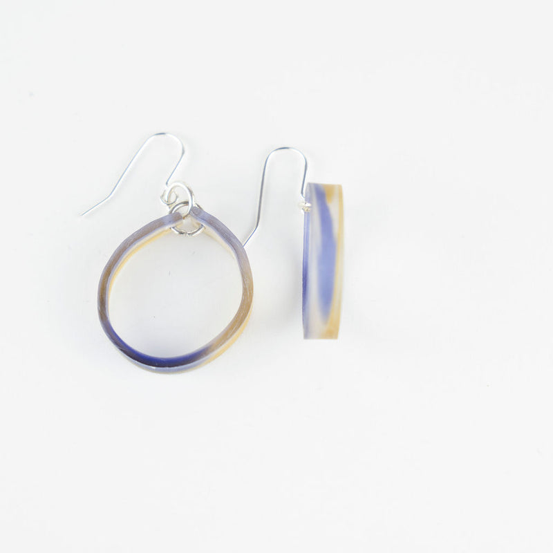 Pivot Acetate Hoop Earring