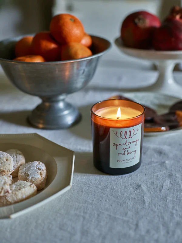 Plum & Ashby - Luxury Candle - Spiced Orange & Red Berries