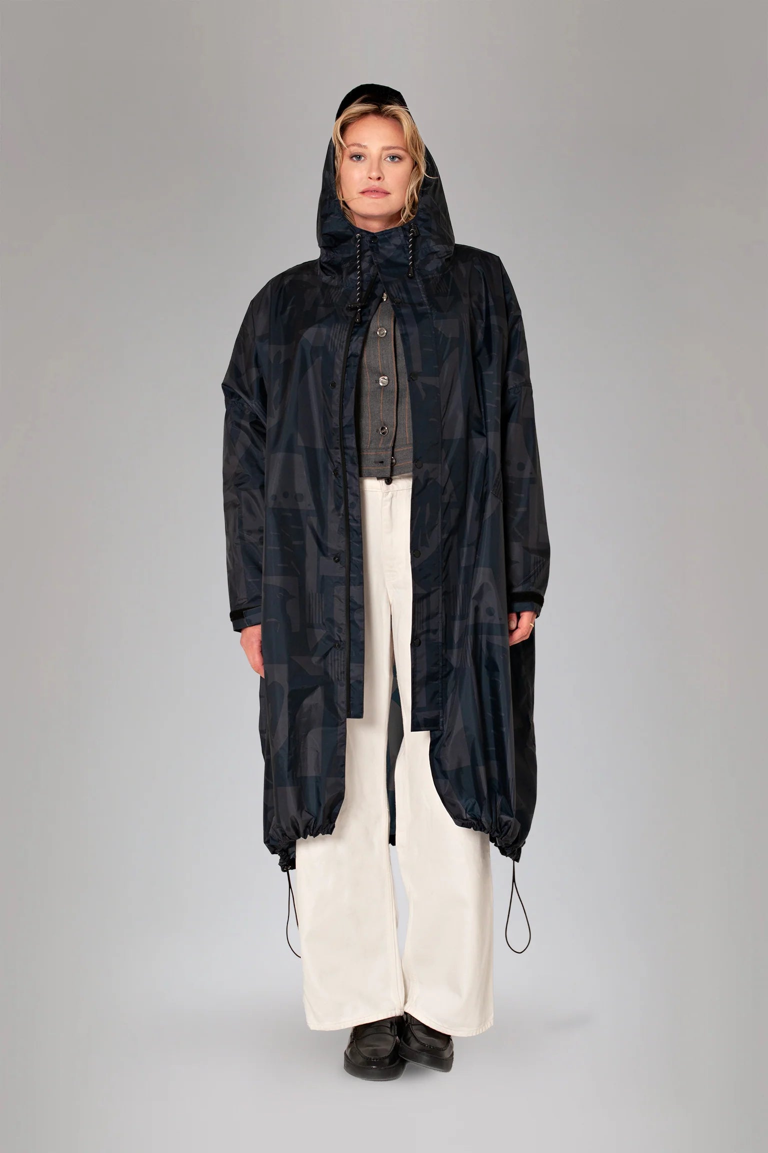 Rainkiss Rain Coat - Back To Black