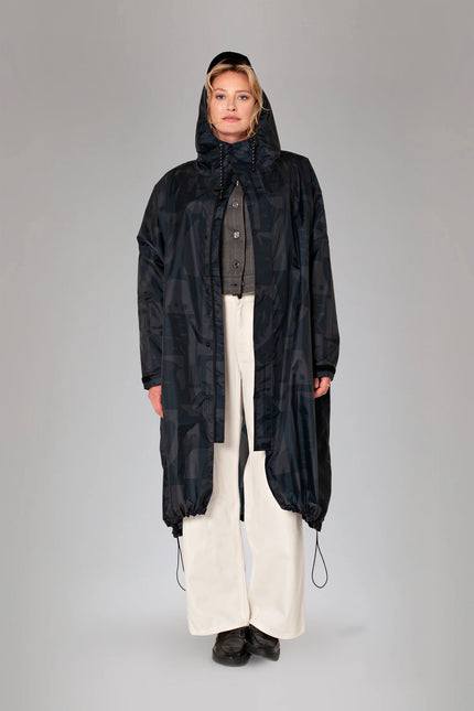 Rainkiss Rain Coat - Back To Black