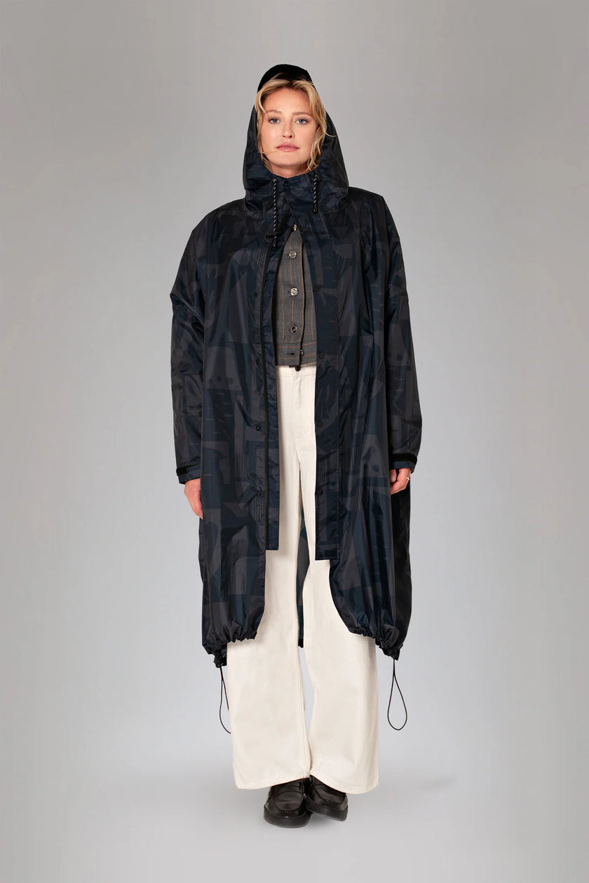 Rainkiss Rain Coat - Back To Black
