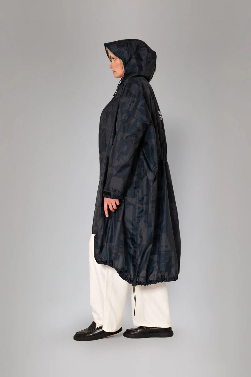 Rainkiss Rain Coat - Back To Black
