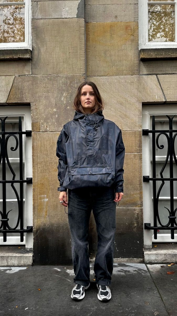 Rainkiss Back to Black Anorak Jacket Kings Road Fashions Kings