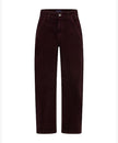 Red Button - Women's Caitlina 19W Fine Cord SRB5021 in Burgundy