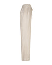 Red Button - Women's Claudette Linen Viscose Pinstripe Trouser Pebble - SRB4915