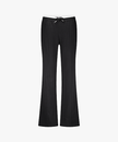 Red Button - Women's Colette Punta Pinstripe Wide Leg Trousers SRB4722A Black