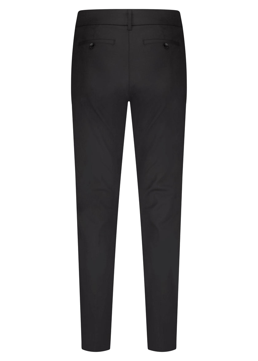 Red Button - Women's Diana Smart Slim Straight Leg Black Trousers SRB5037