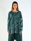 Rundholz -Black -Label -Women's -Oversized -Jacquard -Knitted -Tunic -Tree - 1263417005-1