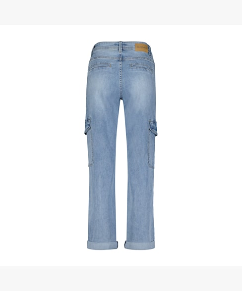 Red Button -  Light Blue Cargo Jeans