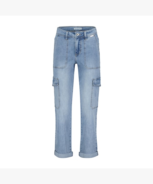 Red Button -  Light Blue Cargo Jeans