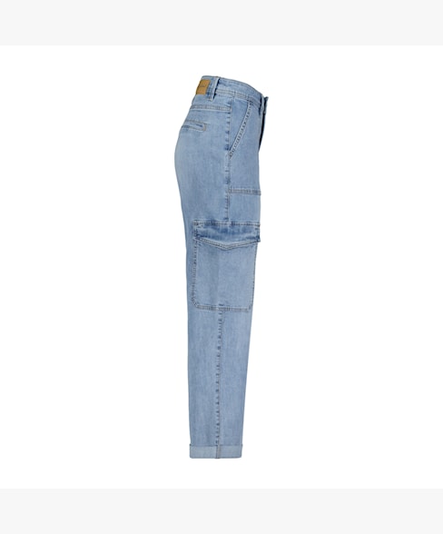 Red Button -  Light Blue Cargo Jeans