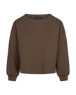 Red Button - Skyler Scuba Sweatshirt SRB4998 in Mud at Kings Road Fashions, Leighton Buzzard, UK