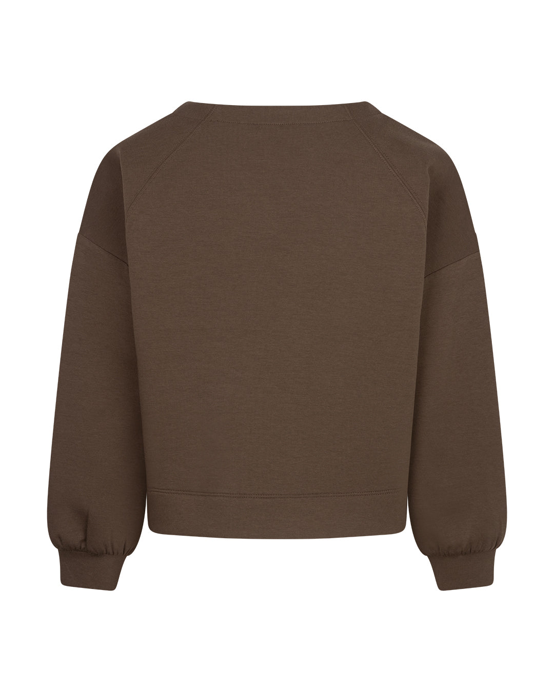 Red Button - Skyler Scuba Sweatshirt SRB4998 in Mud at Kings Road Fashions, Leighton Buzzard, UK