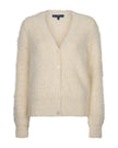 Red Button - Women's Cardigan Fuzzy SRB5115 Cream at Kings Road Fashions, Leighton Buzzard, UK