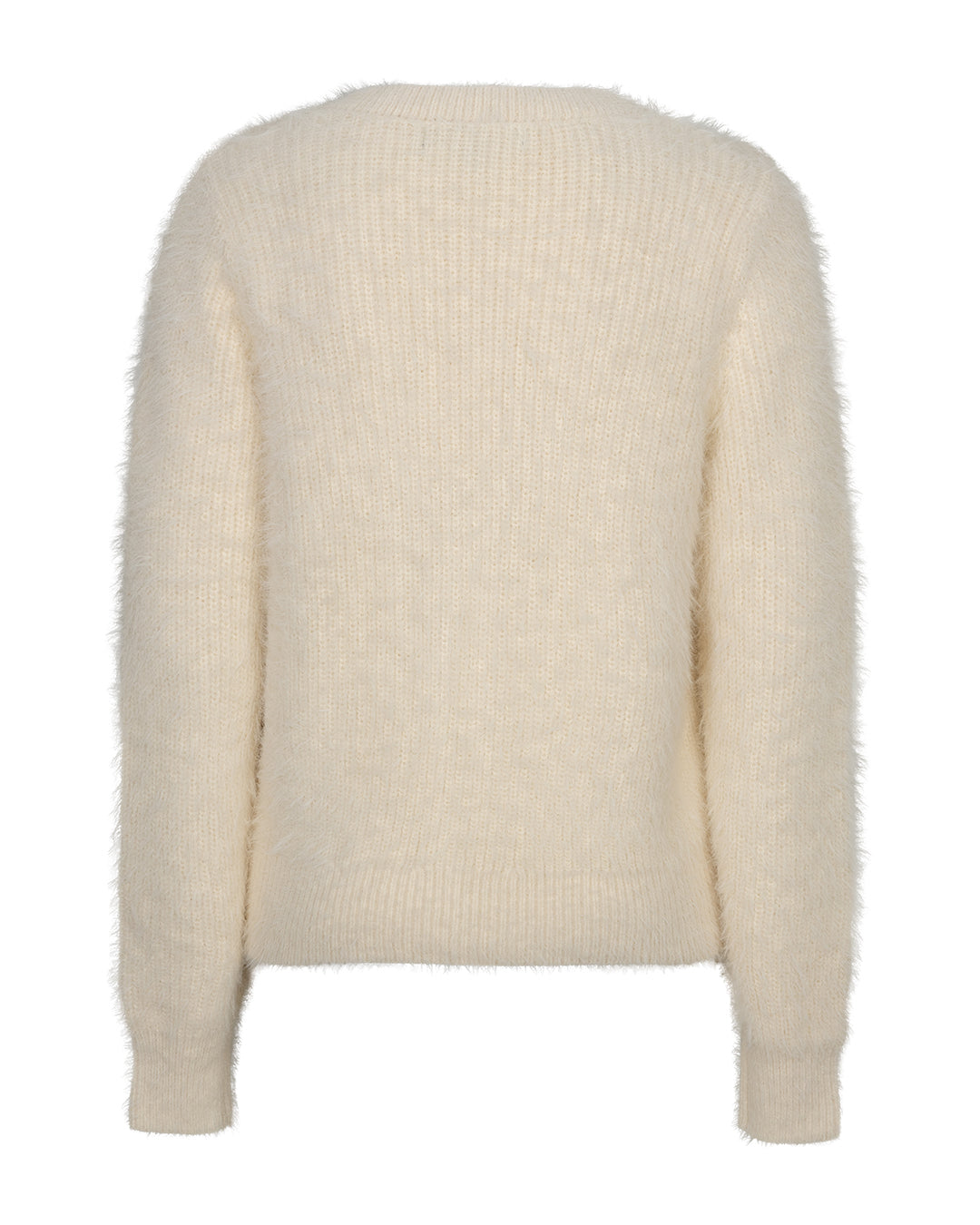 Red Button - Women's Cardigan Fuzzy SRB5115 Cream at Kings Road Fashions, Leighton Buzzard, UK