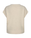 Red Button - Women's Sleeveless Cardigan Fuzzy SRB5116 Cream at Kings Road Fashions, Leighton Buzzard, UK