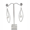 Samuel-Coraux-Dew-Drop-Earrings - Transparent + White