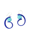 Samuel-Coraux-Penser-The-Thinker-Earring-Blue-turquoise-Kings-Road-Fashions