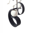 Samuel-Coraux-Penser-The-Thinker-Earring-black-white