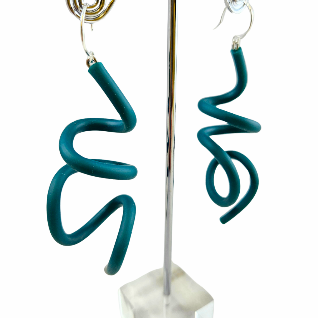 Samuel Coraux - Zig Squiggle Earrings Matt BUNDLE OFFER!