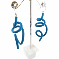 Samuel Coraux - Zig Squiggle Earrings Matt