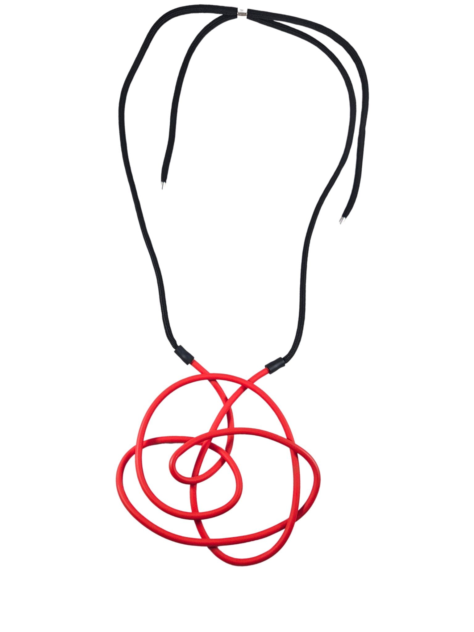 Samuel-CorauxBig-Medallion-Red-Matt-Kings-Road-Fashions