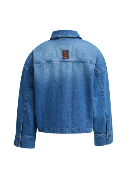 Smith-&-Soul -Women's -Oversized- Denim -Jacket- 0726-7083 - 697 -light- denim-Kings-Road-Fashions-2