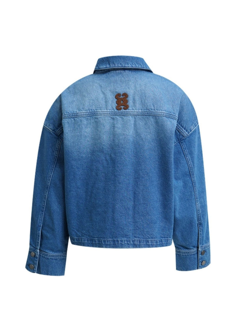 Smith-&-Soul -Women's -Oversized- Denim -Jacket- 0726-7083 - 697 -light- denim-Kings-Road-Fashions-2