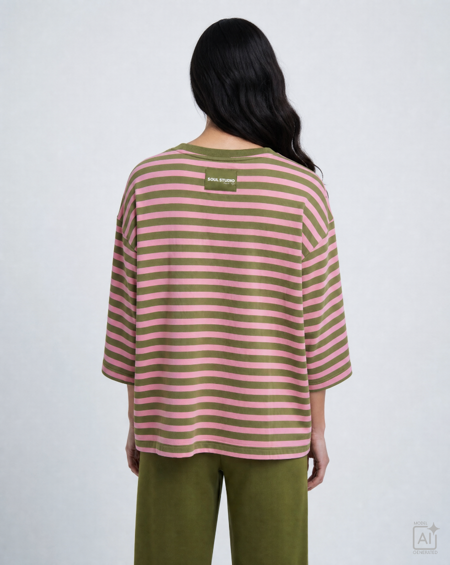 Smith-&-Soul-Women_s-Relaxed-Sweatshirt-Pink_Olive-Stripe-0726-1127-S-703-olive-Kings-Road-Fashions-2