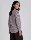 Smith -& -Soul -Women's -Regular- Raglan -Sleeve -Sweatshirt- 0826-1013 - 454 -Sugar-Stripes-King-Road-Fashions