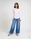 Smith & Soul Women's Regular Raglan Sleeve Sweatshirt 0826-1013 - 454 Sugar