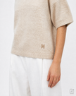 Smith -&- Soul -Women's- Short -Sleeve- Knit -Top -with -Scarf -Sand- &nbsp;-0826-0849 - 103 -sand-5