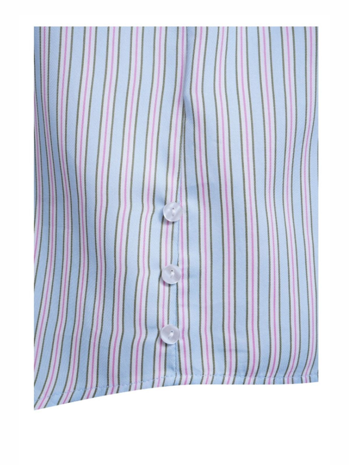 Smith & -Soul -Women's -Striped -Blouse -With -Lace -Cuff -0726-0703 - 1602- sky- print-Kings-Road-Fashions