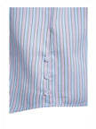 Smith & -Soul -Women's -Striped -Blouse -With -Lace -Cuff -0726-0703 - 1602- sky- print-Kings-Road-Fashions