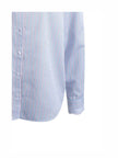 Smith & -Soul -Women's -Striped -Blouse -With -Lace -Cuff -0726-0703 - 1602- sky- print-Kings-Road-Fashions