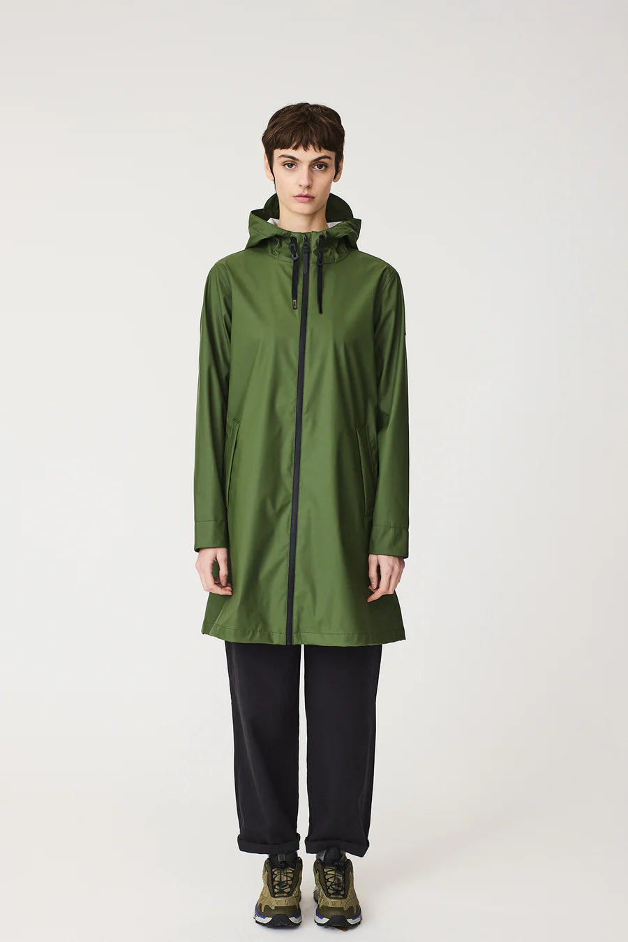 tanta-nuovola-raincoat-bronze-green