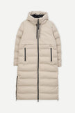Tanta Women's SNESTORM Insulated Raincoat T3252 - Stone Grey at Kings Road Fashions, Leighton Buzzard, UK