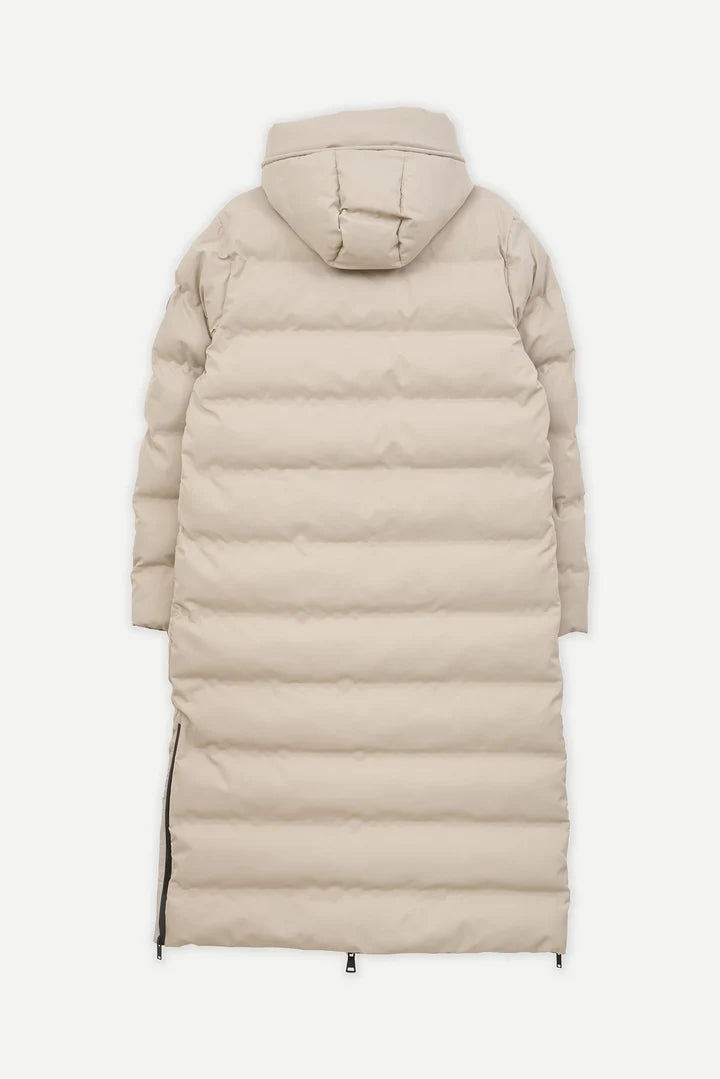 Tanta Women's SNESTORM Insulated Raincoat T3252 - Stone Grey at Kings Road Fashions, Leighton Buzzard, UK