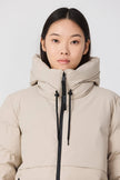 Tanta Women's SNESTORM Insulated Raincoat T3252 - Stone Grey at Kings Road Fashions, Leighton Buzzard, UK
