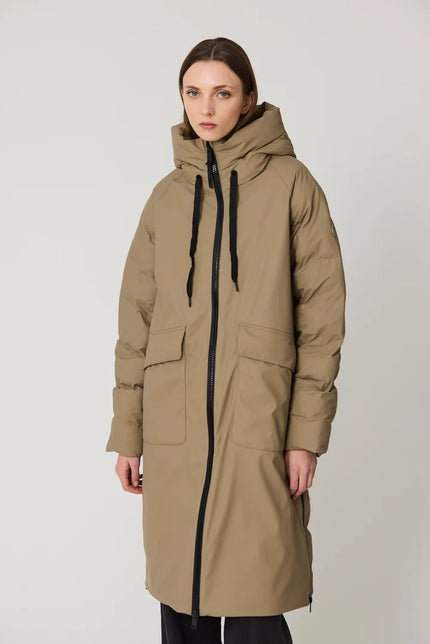 Tanta Women's RIME T3288 Insulated Raincoat - Brindle at Kings Road Fashions, Leighton Buzzard, UK