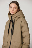 Tanta Women's RIME T3288 Insulated Raincoat - Brindle at Kings Road Fashions, Leighton Buzzard, UK