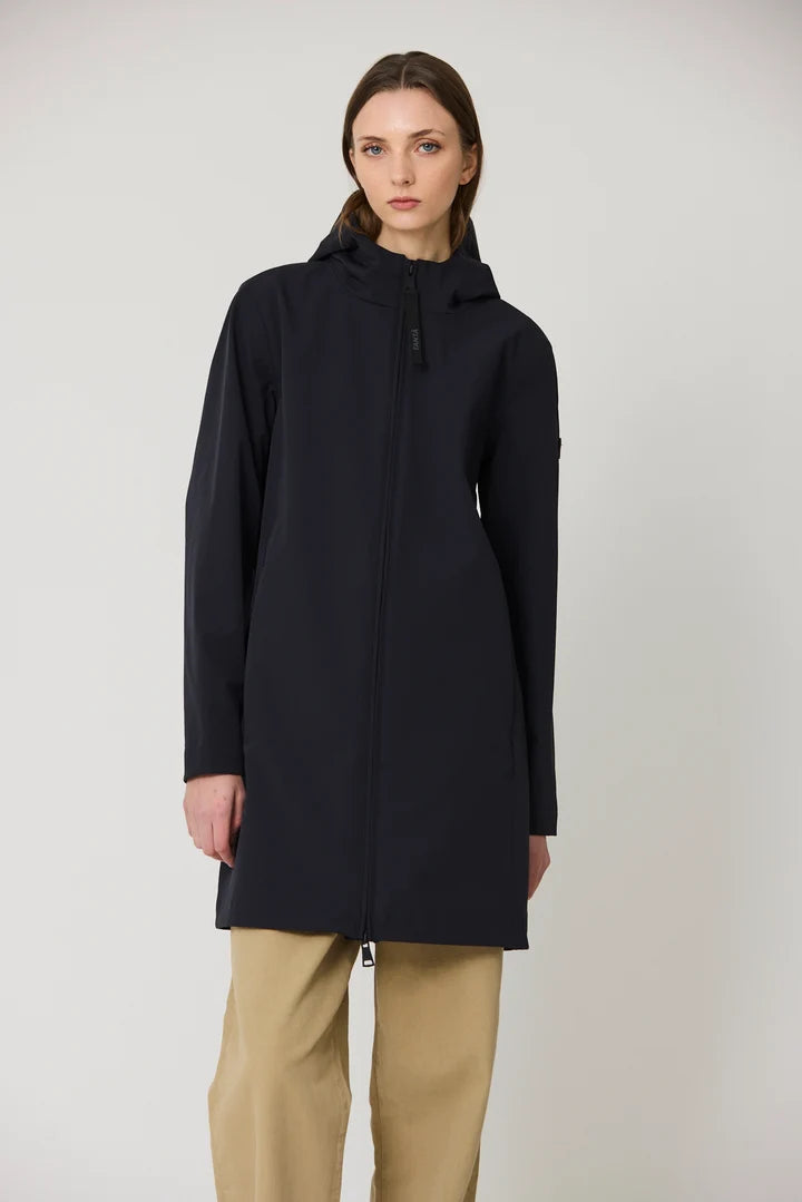 TANTÄ Women's HAIL Insulated Raincoat in Black