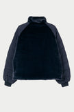 Tanta - Women's AISU T2111 Faux Fur Mix Jacket in Dark Navy at Kings Road Fashions, Leighton Buzzard, UK