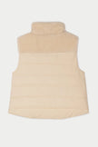 TANTÄ Women's IS T2110 Reversible Gillet in Sandshell at kings Road Fashions, Leighton Buzzard, UK