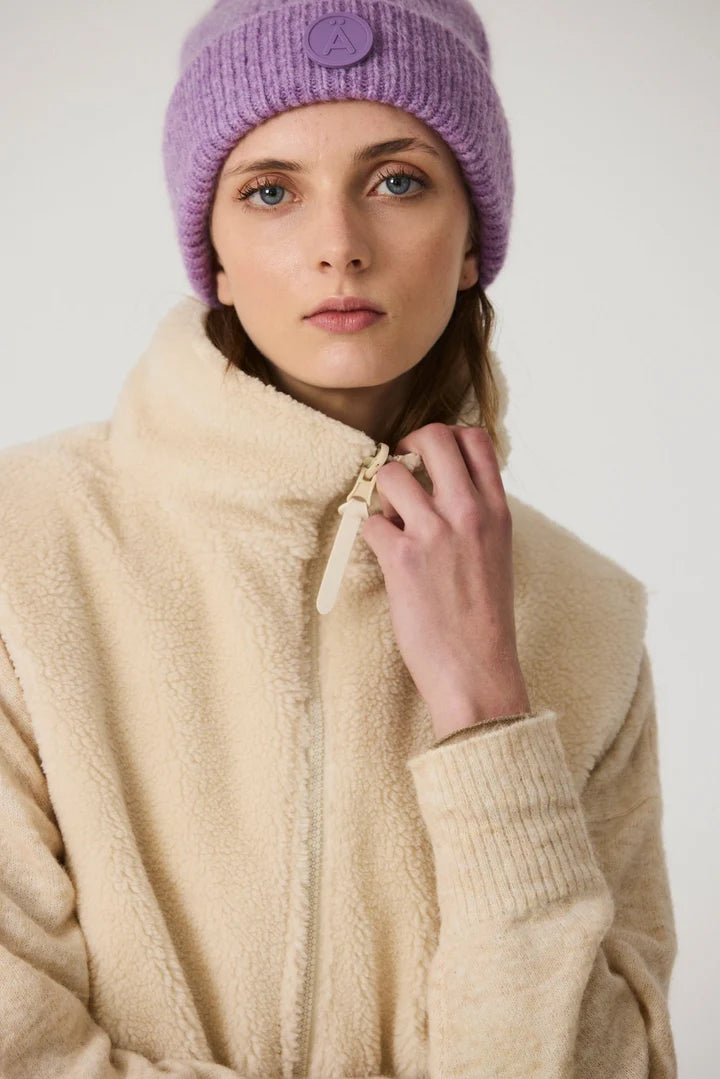 TANTÄ Women's IS T2110 Reversible Gillet in Sandshell at kings Road Fashions, Leighton Buzzard, UK